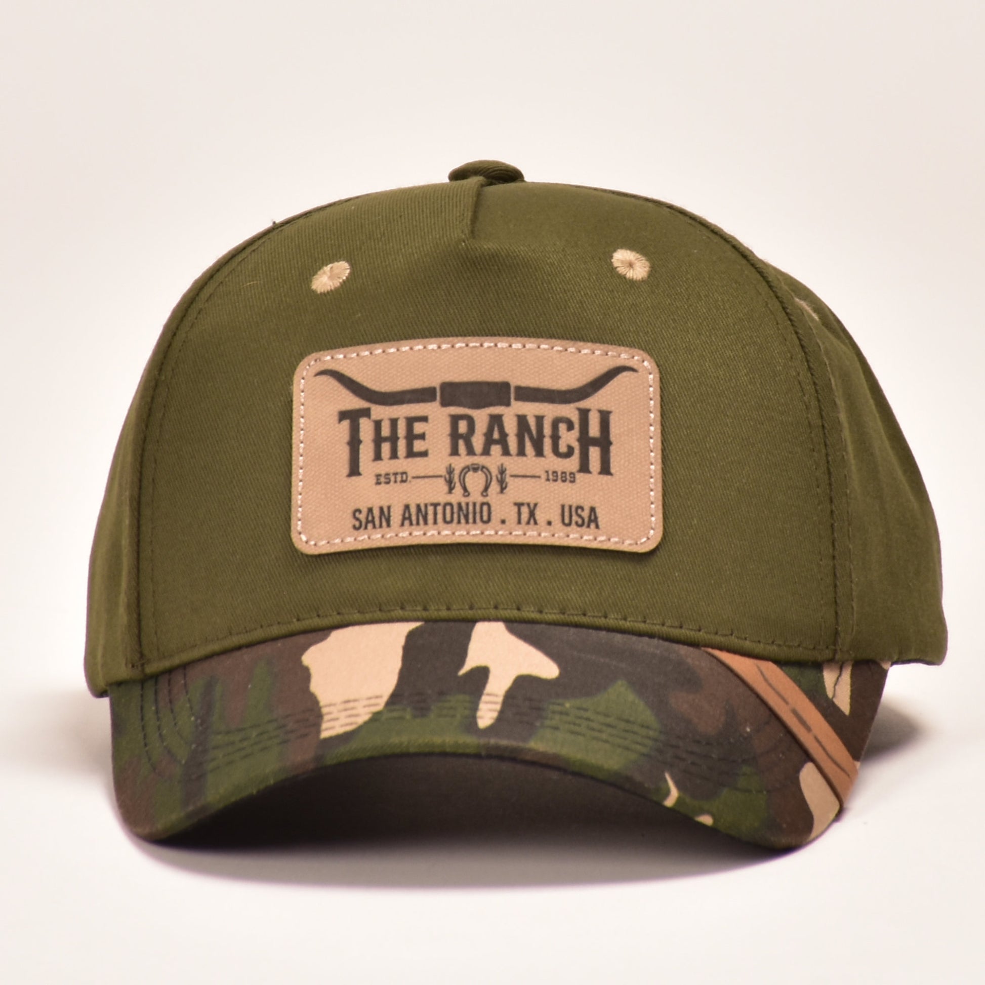 Gorra The Ranch Camo Green