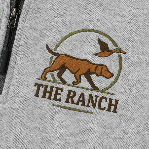 Suéteres Halfzip Hunter Bordado