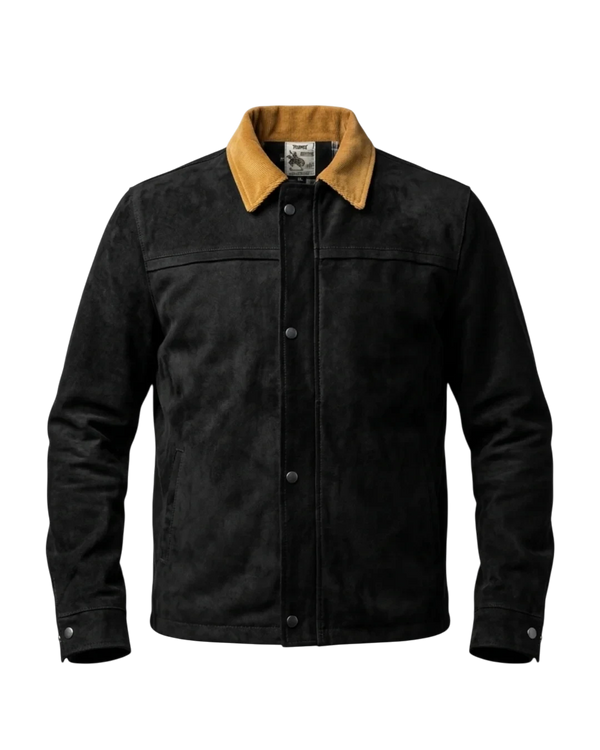 Chaqueta gamuza lariat