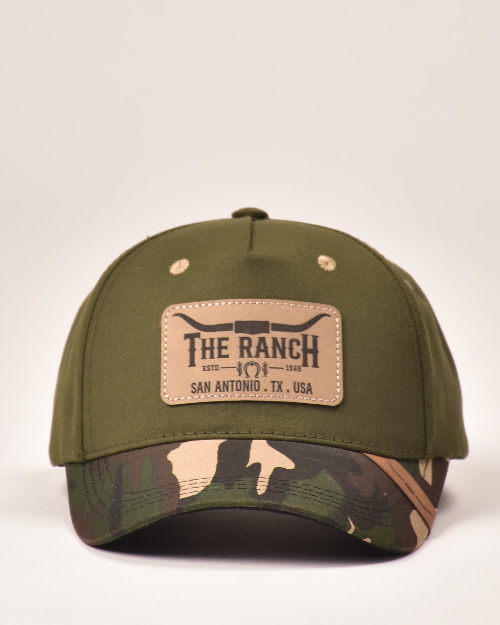 Gorra The Ranch Camo Green