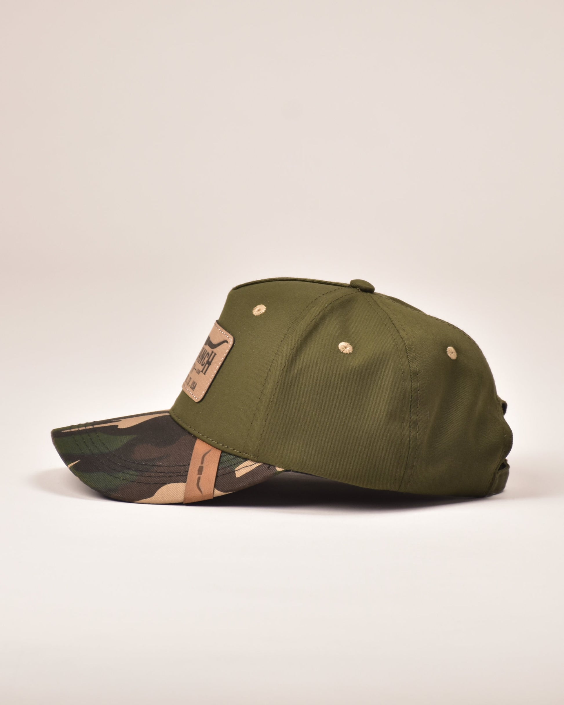 Gorra The Ranch Camo Green