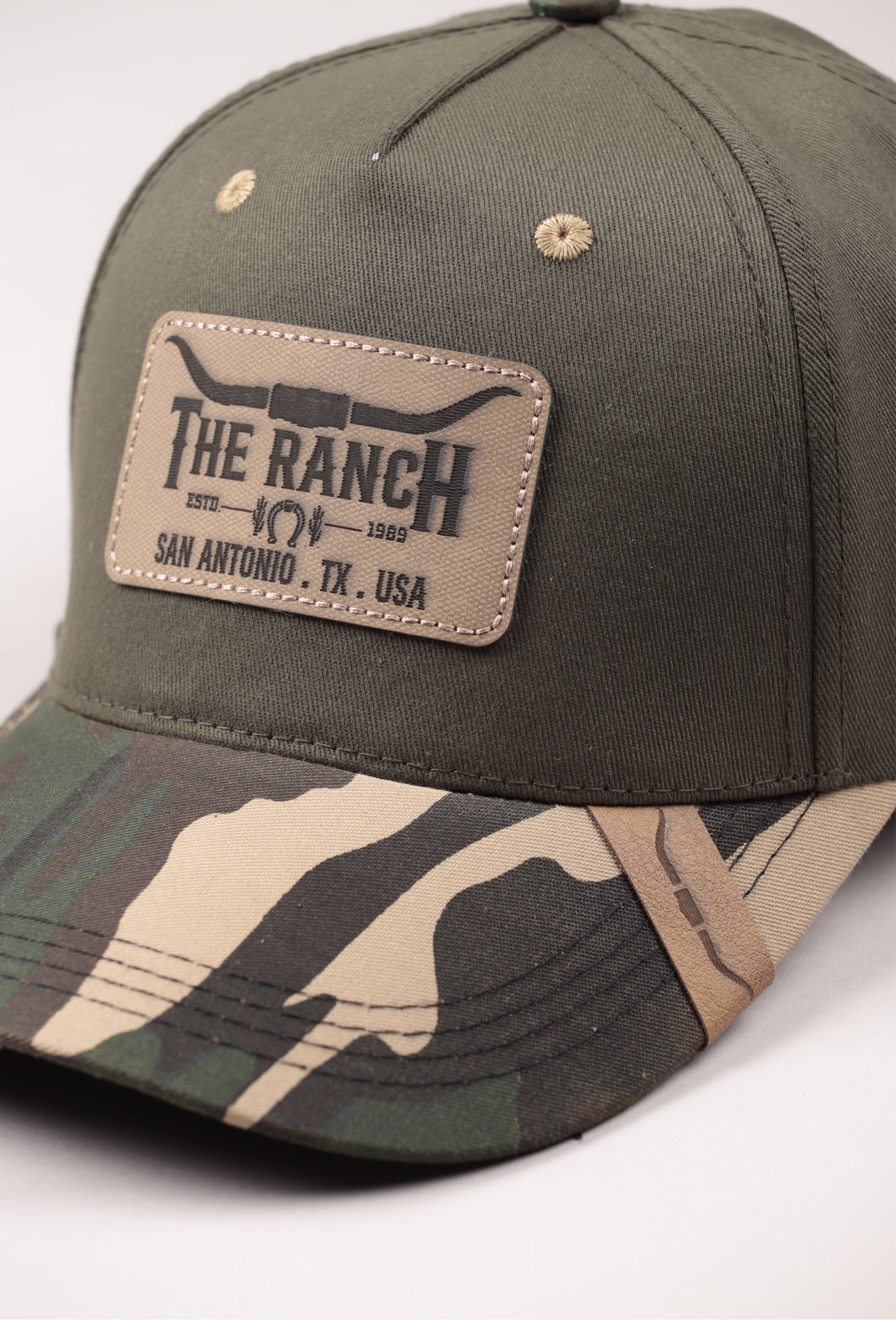 Gorra The Ranch Camo Green - The Ranch