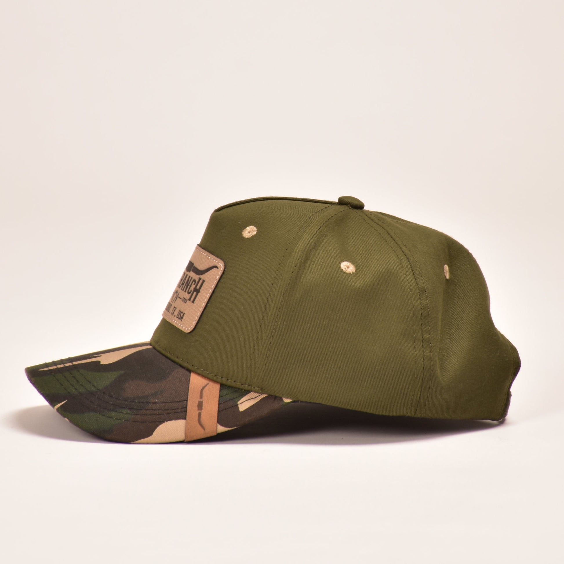 Gorra The Ranch Camo Green