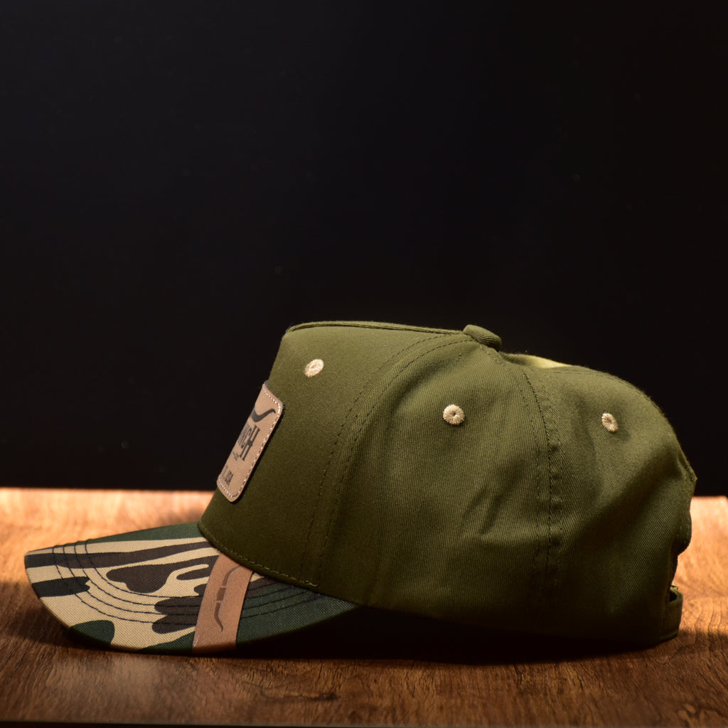 Gorra The Ranch Camo Green