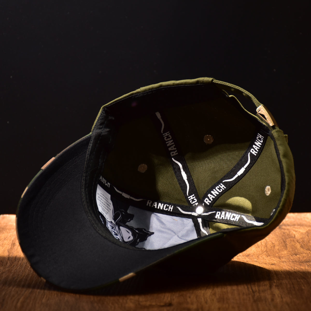 Gorra The Ranch Camo Green