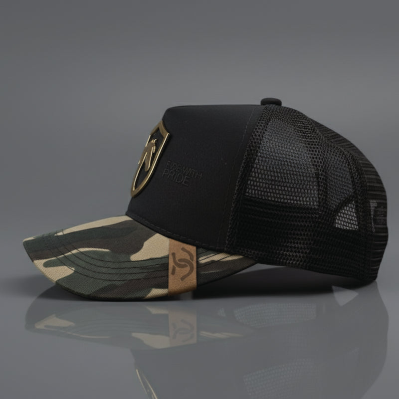 Gorra Mustang Conmemoración Gold