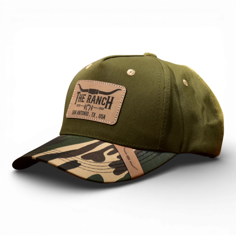 Gorra The Ranch Camo Green