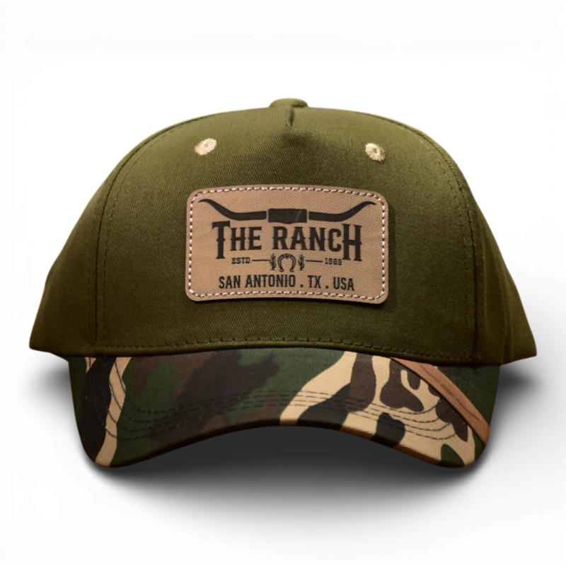 Gorra The Ranch Camo Green