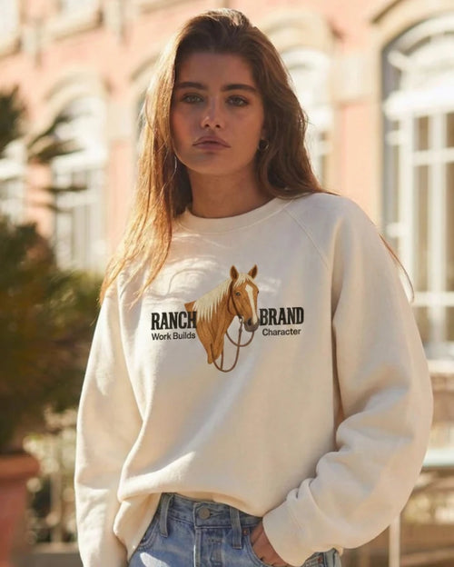 Saco Bordado Horse Ranch