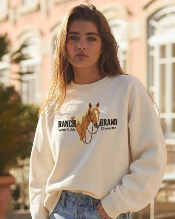 Saco Bordado Horse Ranch